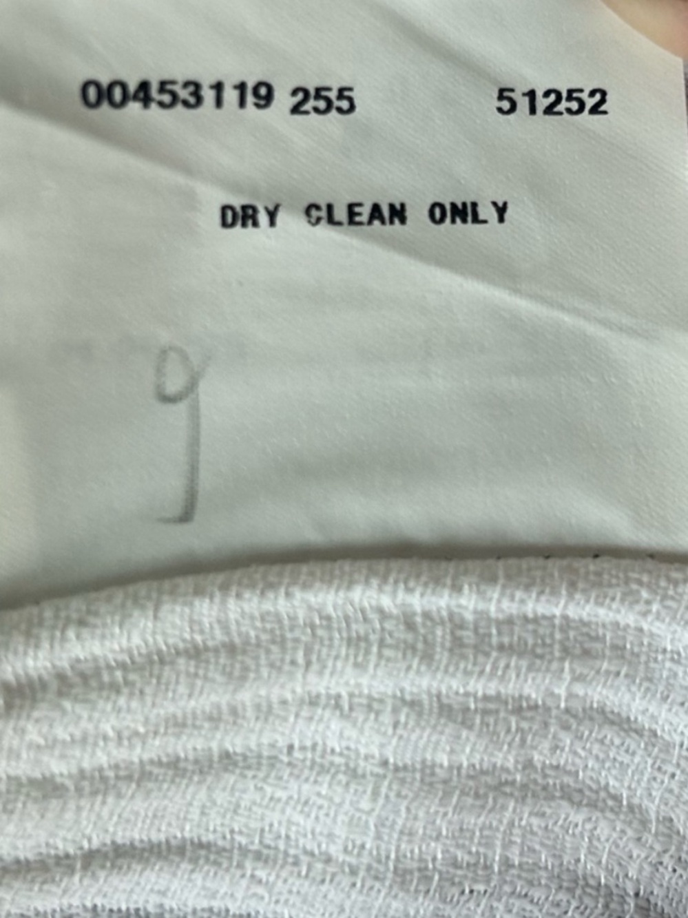NWT VTG 90s Deadstock Ivory Crinkle Breezy Wide Leg Pull On Pants Resort Beach M - Picture 13 of 13